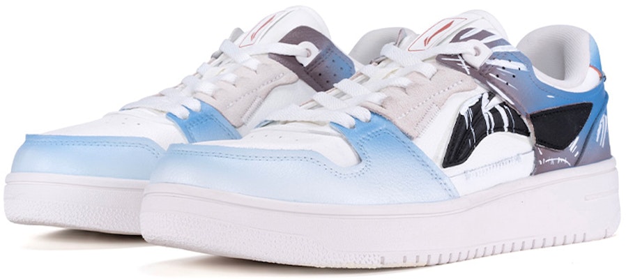 리닝 웨이드 로우 "블루 화이트" 히피 핸드페인팅 스프레이 AGCP299-5(TeamR-男款嬉皮士蓝白) Lookbook 리닝 웨이드 로우 "블루 화이트" 히피 핸드페인팅 스프레이 AGCP299-5(TeamR-男款嬉皮士蓝白)