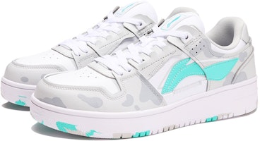 【定制球鞋】 LiNing李寧 天跡 迷彩 復古 休閒 低幫 板鞋 男款 灰綠 Lookbook 【定制球鞋】 LiNing李寧 天跡 迷彩 復古 休閒 低幫 板鞋 男款 灰綠