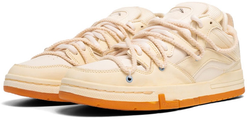 리닝 웨이드 프로 '빈티지 산화' 커스텀 슈즈 AETR005-1(Teamfour-男款做旧绑带米白色) Lookbook 리닝 웨이드 프로 '빈티지 산화' 커스텀 슈즈 AETR005-1(Teamfour-男款做旧绑带米白色)