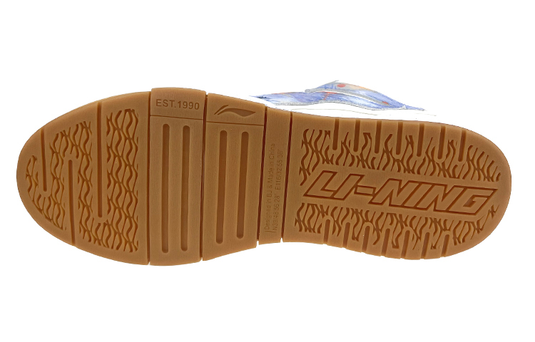 Details for 【定製球鞋】 LiNing李寧 惟吾 PRO 是在玩鞋 莫奈 日出印象 藝術 油畫 塗鴉 潑墨 低幫 板鞋 男款 白紫