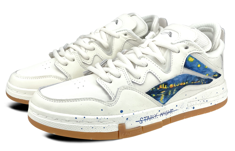 Lookbook [定制鞋] 李宁韦德之道Pro '罗纳星夜-涂鸦' AETR005-1(Team叁-男款罗纳河畔的星夜)