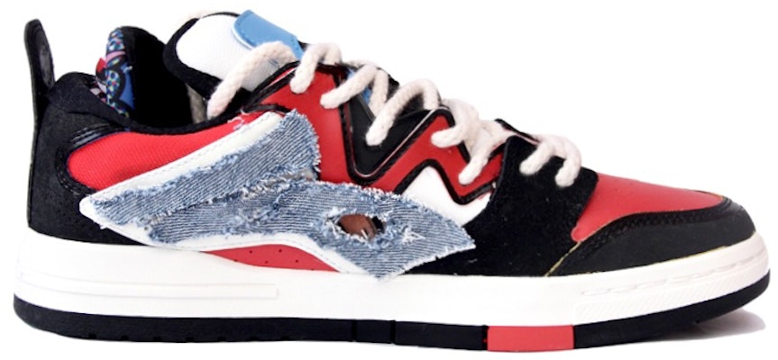 리닝 웨이드 프로 바이브 로우 '데님 패치워크' AECR043-3(TeamJ-男款虎年主题黑红) Order 리닝 웨이드 프로 바이브 로우 '데님 패치워크' AECR043-3(TeamJ-男款虎年主题黑红)