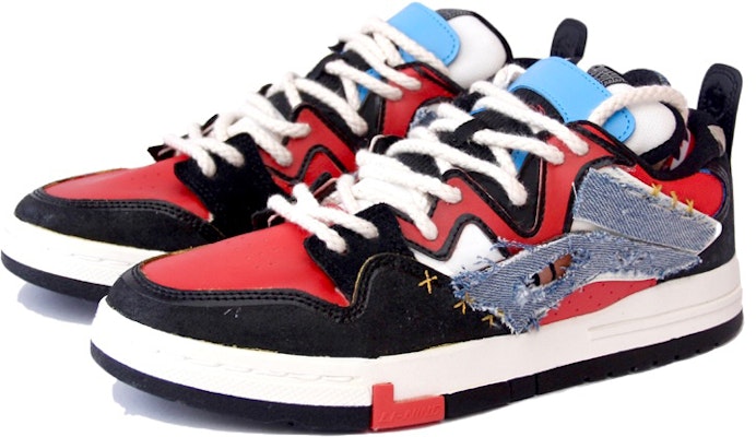 리닝 웨이드 프로 바이브 로우 '데님 패치워크' AECR043-3(TeamJ-男款虎年主题黑红) Lookbook 리닝 웨이드 프로 바이브 로우 '데님 패치워크' AECR043-3(TeamJ-男款虎年主题黑红)