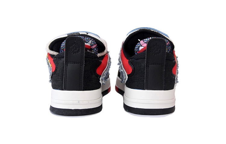 Purchase Wade Pro Vibe Low “デニムパッチワーク” (カスタム) AECR043-3(TeamJ-男款虎年主题黑红)