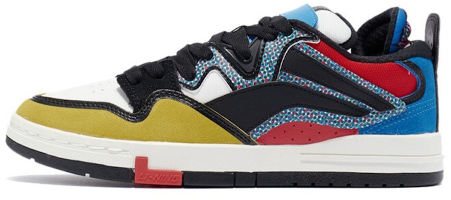 리닝 웨이드 프로 바이브 로우 '데님 패치워크' AECR043-3(TeamJ-男款虎年主题黑红) Details for 리닝 웨이드 프로 바이브 로우 '데님 패치워크' AECR043-3(TeamJ-男款虎年主题黑红)