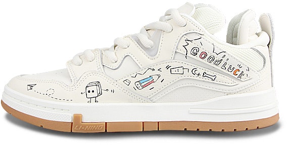 custom-shoes-li-ning-weiwu-cartoon-graffiti