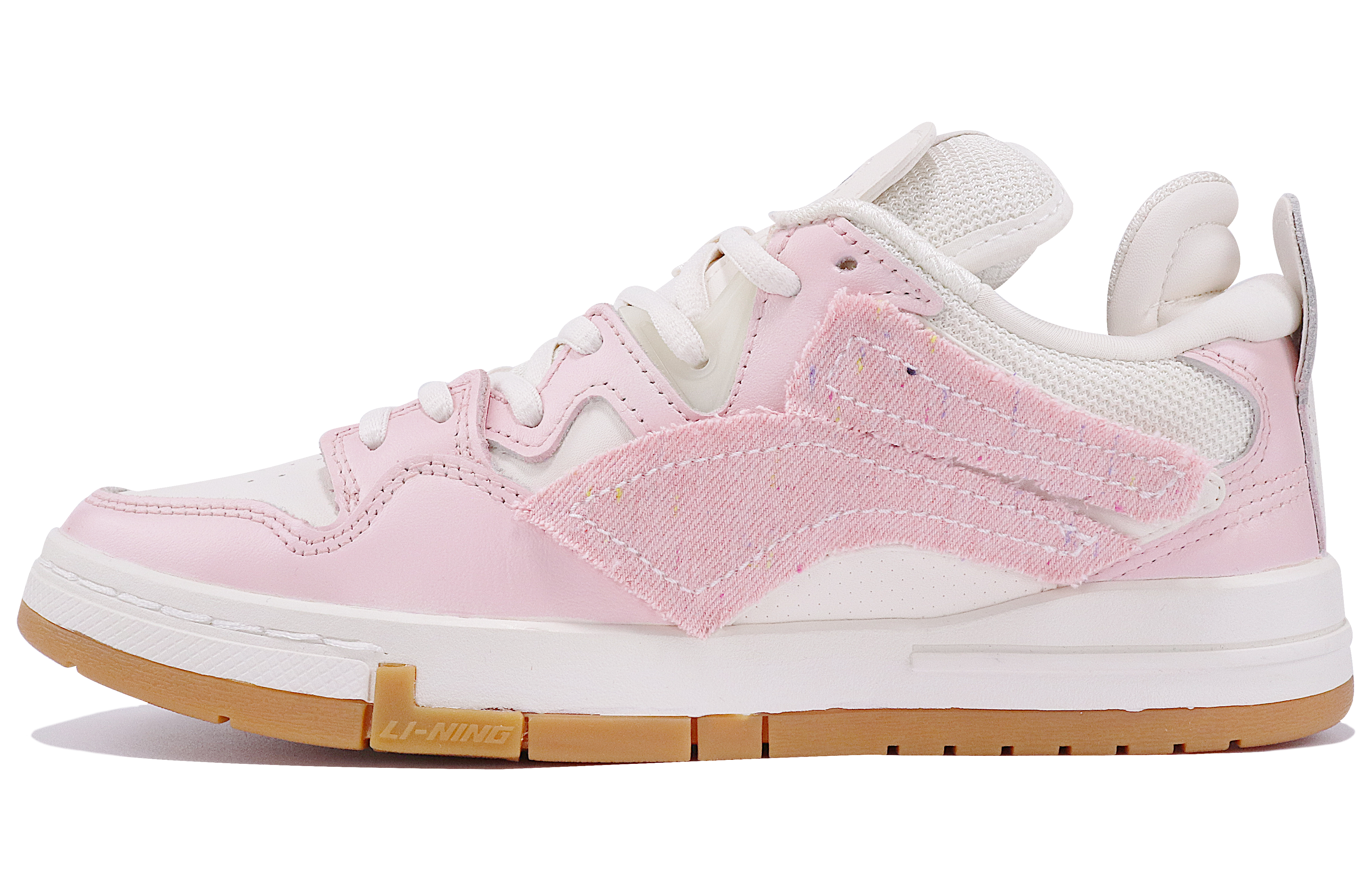 [Custom Shoes] Li-Ning WeiWu Low 'Retro Denim Pink-White'