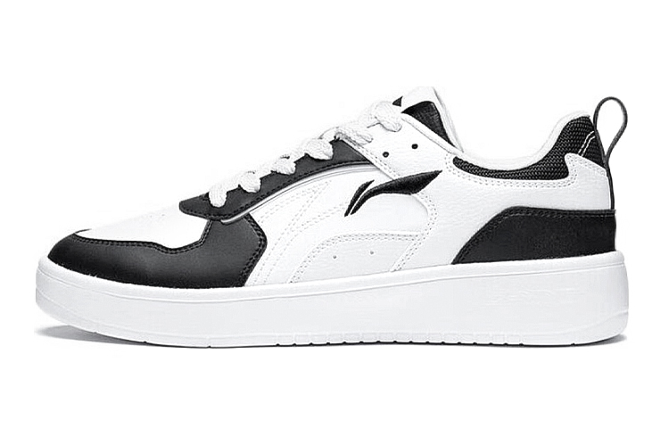 Sizing [Zapatillas Personalizadas] Li-Ning x SHTY 'Blanco Negro Pinceladas' AGCT147-5(Team叁-男款外星人解构)