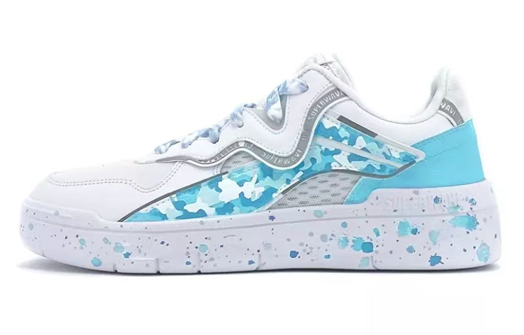 Buy 李寧 x ウェイン迷彩グラフィティ青 (Riningu x Uein Meisai Gurafiti Ao) AGCR037-1(TeamK-海盐气泡)