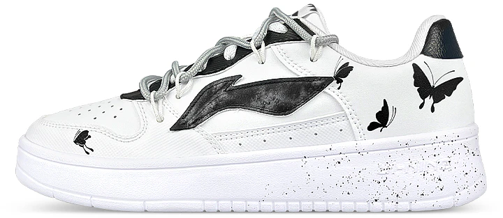 custom-shoes-li-ning-y2-k-butterfly-deconstructed-black-white-grey
