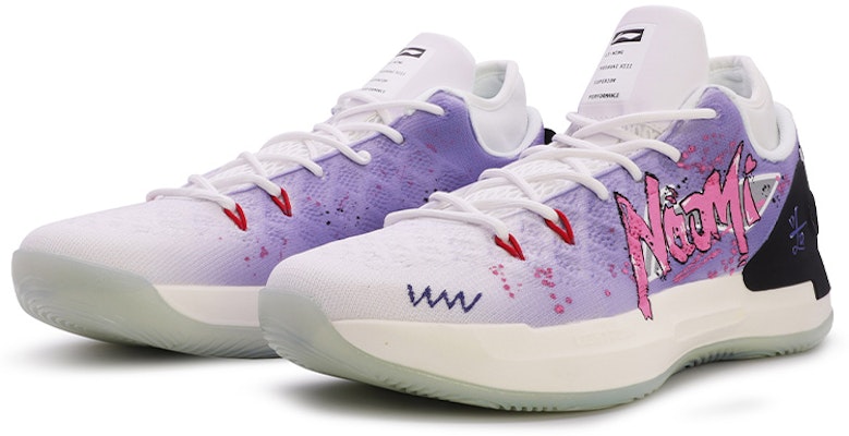 리닝 웨이드13 '다빈치 블루핑크 그래피티' (커스텀) ABAP095-1(TeamM-男款纳米字体涂鸦蓝粉) Lookbook 리닝 웨이드13 '다빈치 블루핑크 그래피티' (커스텀) ABAP095-1(TeamM-男款纳米字体涂鸦蓝粉)