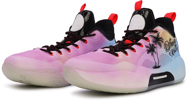 리닝 웨이드14 로우 커스텀 '캘리포니아 선셋' (Li-Ning Wade14 Low '캘리포니아 선셋') ABAQ067-2(TeamM-男款加州落日蓝粉黑) Lookbook 리닝 웨이드14 로우 커스텀 '캘리포니아 선셋' (Li-Ning Wade14 Low '캘리포니아 선셋') ABAQ067-2(TeamM-男款加州落日蓝粉黑)