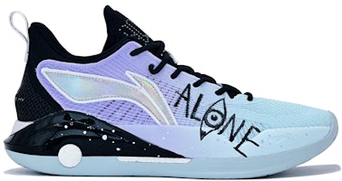 【訂製球鞋】 LiNing李寧 駕駛帥 15 V2 漸變噴繪改色 孤獨之眼 字母塗鴉 鴛鴦 低筒 籃球鞋 男款 藍紫 Lookbook 【訂製球鞋】 LiNing李寧 駕駛帥 15 V2 漸變噴繪改色 孤獨之眼 字母塗鴉 鴛鴦 低筒 籃球鞋 男款 藍紫