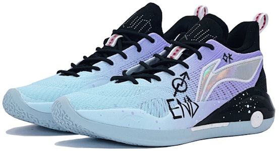 【定制鞋款】李宁余帅15代V2 '蓝紫孤眼涂鸦' 驭帅ABAS007-1(TeamS-蓝紫渐变鸳鸯) Shop 【定制鞋款】李宁余帅15代V2 '蓝紫孤眼涂鸦' 驭帅ABAS007-1(TeamS-蓝紫渐变鸳鸯)