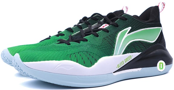 【定制球鞋】LiNing李寧 馭帥15 V2 綠軍 漸變色 實戰籃球鞋 男款 綠黑 Lookbook 【定制球鞋】LiNing李寧 馭帥15 V2 綠軍 漸變色 實戰籃球鞋 男款 綠黑