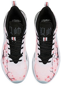 【定制球鞋】LiNing李寧 驭帥15 V2 野鶴制造 中國風 櫻花 水墨 漸變 手繪 低幫 籃球鞋 男款 藍粉 Shop 【定制球鞋】LiNing李寧 驭帥15 V2 野鶴制造 中國風 櫻花 水墨 漸變 手繪 低幫 籃球鞋 男款 藍粉