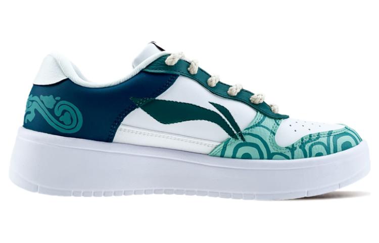 Order [Sepatu Custom] Li-Ning Yunyou Low 'Sanxingdui Biru Hijau Putih' AGCQ455-2(Team40-男款梦回三星青铜蓝绿)