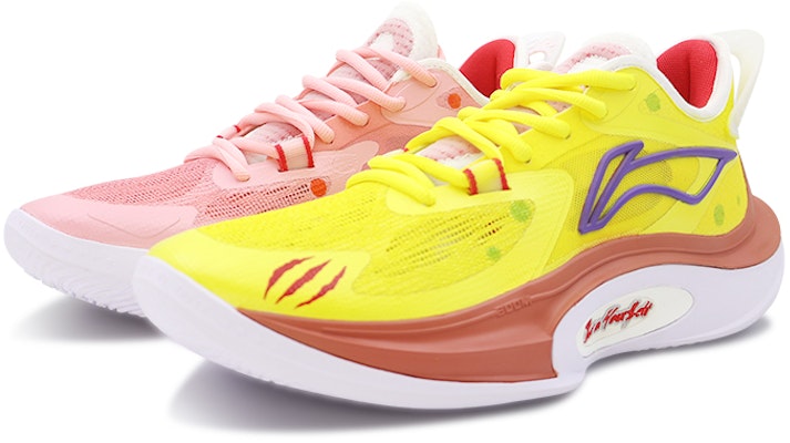 리닝 웨이슈아이11 V2 '옐로우 핑크鸳鸯' (커스텀) ABAT045-1(Team91-黄粉鸳鸯A039) Buy 리닝 웨이슈아이11 V2 '옐로우 핑크鸳鸯' (커스텀) ABAT045-1(Team91-黄粉鸳鸯A039)