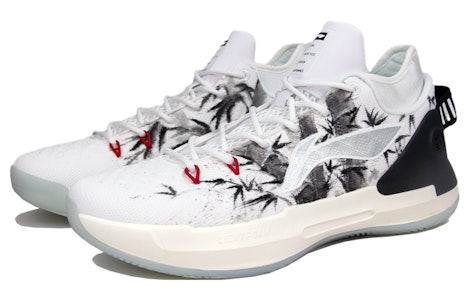 李寧 驭帥13 「墨竹」カスタムシューズ (Li-Ning Yushuai 13 "Bokuchiku" Custom Shoes) ABAP095-1(TeamJ-男款水墨竹子黑白) Lookbook 李寧 驭帥13 「墨竹」カスタムシューズ (Li-Ning Yushuai 13 "Bokuchiku" Custom Shoes) ABAP095-1(TeamJ-男款水墨竹子黑白)