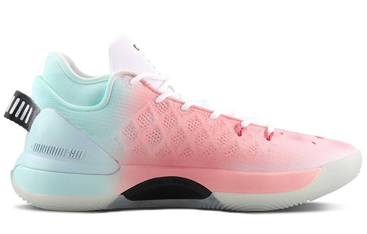 Order 李寧 韋徳之道13 パステルピンクブルー (Rīningu Weidezhīdào 13 Pasuterupinkuburū) ABAP095-1(TeamSix-男款粉蓝渐变梅花飘)