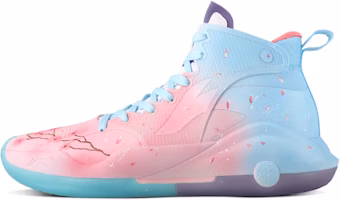 【訂製籃球鞋】 LiNing李寧 驅帥15 䨻科技 台灣潮風 櫻花 漸變色 防滑耐磨 高筒 實戰籃球鞋 男款 粉藍 Buy 【訂製籃球鞋】 LiNing李寧 驅帥15 䨻科技 台灣潮風 櫻花 漸變色 防滑耐磨 高筒 實戰籃球鞋 男款 粉藍