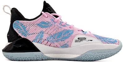 【定制球鞋】 LiNing李寧 駕帥 15 V2 鴛鴦 街頭 街頭籃球 羽毛 塗鴉 透氣耐磨 低幫 實戰籃球鞋 男款 白藍粉 Order 【定制球鞋】 LiNing李寧 駕帥 15 V2 鴛鴦 街頭 街頭籃球 羽毛 塗鴉 透氣耐磨 低幫 實戰籃球鞋 男款 白藍粉