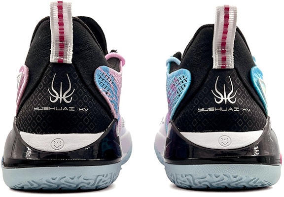 리닝 웨이드 유슈아이 15 V2 '음양 - 화이트 블루 핑크' ABAS007-1(Team肆-男款鸳鸯羽毛) Details for 리닝 웨이드 유슈아이 15 V2 '음양 - 화이트 블루 핑크' ABAS007-1(Team肆-男款鸳鸯羽毛)