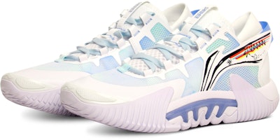 【定制鞋】李宁 驭帅2 '淡彩白蓝' ABFT029-1(Team65-蓝绿浸染QD) Lookbook 【定制鞋】李宁 驭帅2 '淡彩白蓝' ABFT029-1(Team65-蓝绿浸染QD)