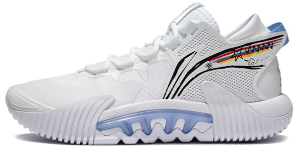 李寧 玉帥2 'パステルホワイト-ブルー' カスタムシューズ ABFT029-1(Team65-蓝绿浸染QD) Details for 李寧 玉帥2 'パステルホワイト-ブルー' カスタムシューズ ABFT029-1(Team65-蓝绿浸染QD)