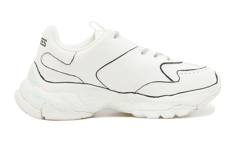 [Custom Shoes] MLB Big Ball Chunky 'Black Green Retro Print' 圖 2