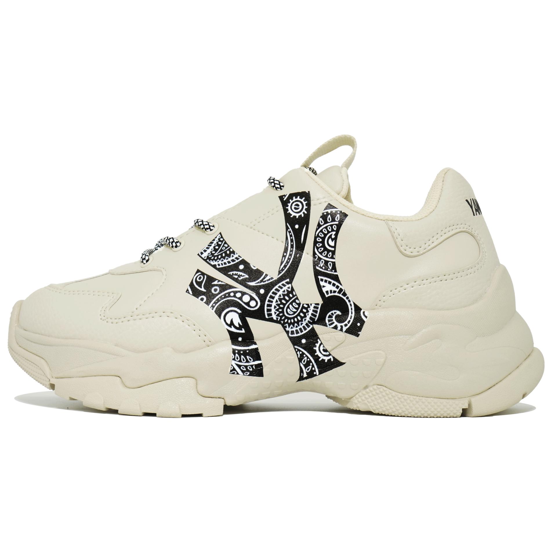 [Custom Shoes] MLB Big Ball Chunky 'Ivory Paisley Floral' 圖 2