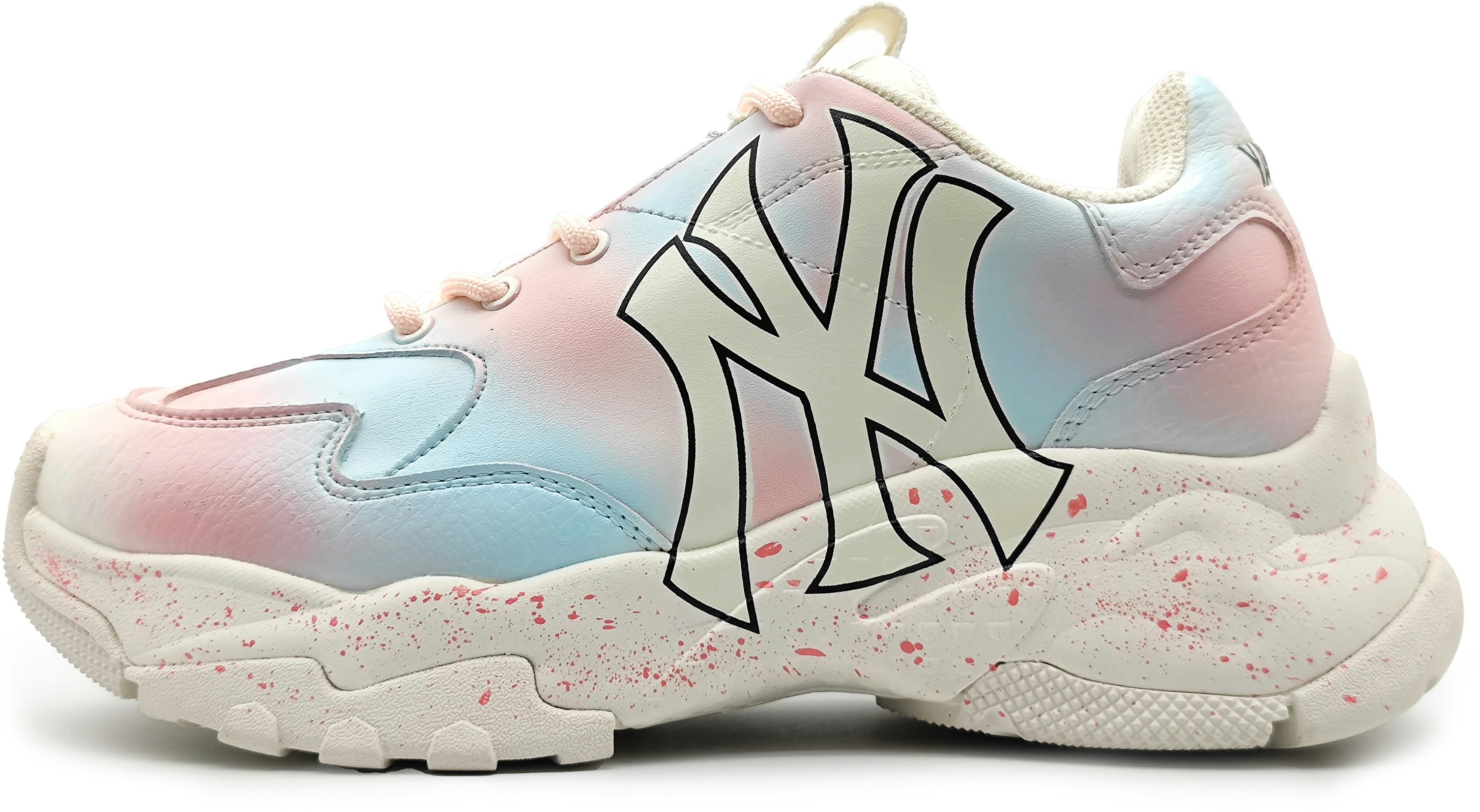 custom-shoes-mlb-big-ball-chunky-macaron-gradient-splash-art