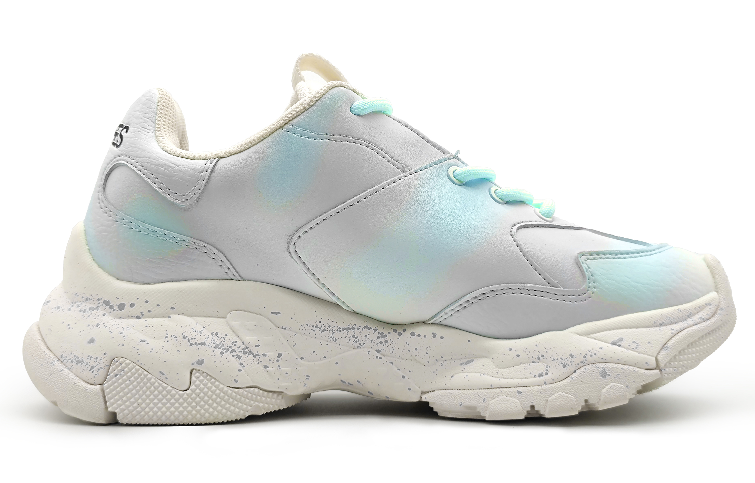 Order [Sepatu Kustom] MLB Big Ball Chunky 'Mint Gradient Splatter' 32SHC1011-50I(Team16-男女款芙蒂尼渐变)