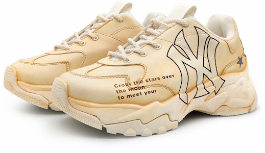 【定制鞋】MLB大球厚底鞋‘那不勒斯黄复古星’ 32SHC1011-50I(Team16-男女款复古星黄) Lookbook 【定制鞋】MLB大球厚底鞋‘那不勒斯黄复古星’ 32SHC1011-50I(Team16-男女款复古星黄)