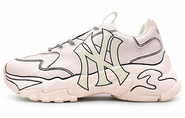 【定製球鞋】 MLB Big Ball Chunky 桃園烏龍 簡約 手繪勾勒 二次元 純淨印花 防滑 低筒 板鞋 男女皆宜 淺粉 Buy 【定製球鞋】 MLB Big Ball Chunky 桃園烏龍 簡約 手繪勾勒 二次元 純淨印花 防滑 低筒 板鞋 男女皆宜 淺粉