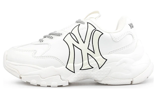 【定製球鞋】 MLB Big Ball Chunky 桃園烏龍 簡約 手繪勾勒 二次元 純淨印花 防滑 低筒 板鞋 男女皆宜 淺粉 Sizing 【定製球鞋】 MLB Big Ball Chunky 桃園烏龍 簡約 手繪勾勒 二次元 純淨印花 防滑 低筒 板鞋 男女皆宜 淺粉