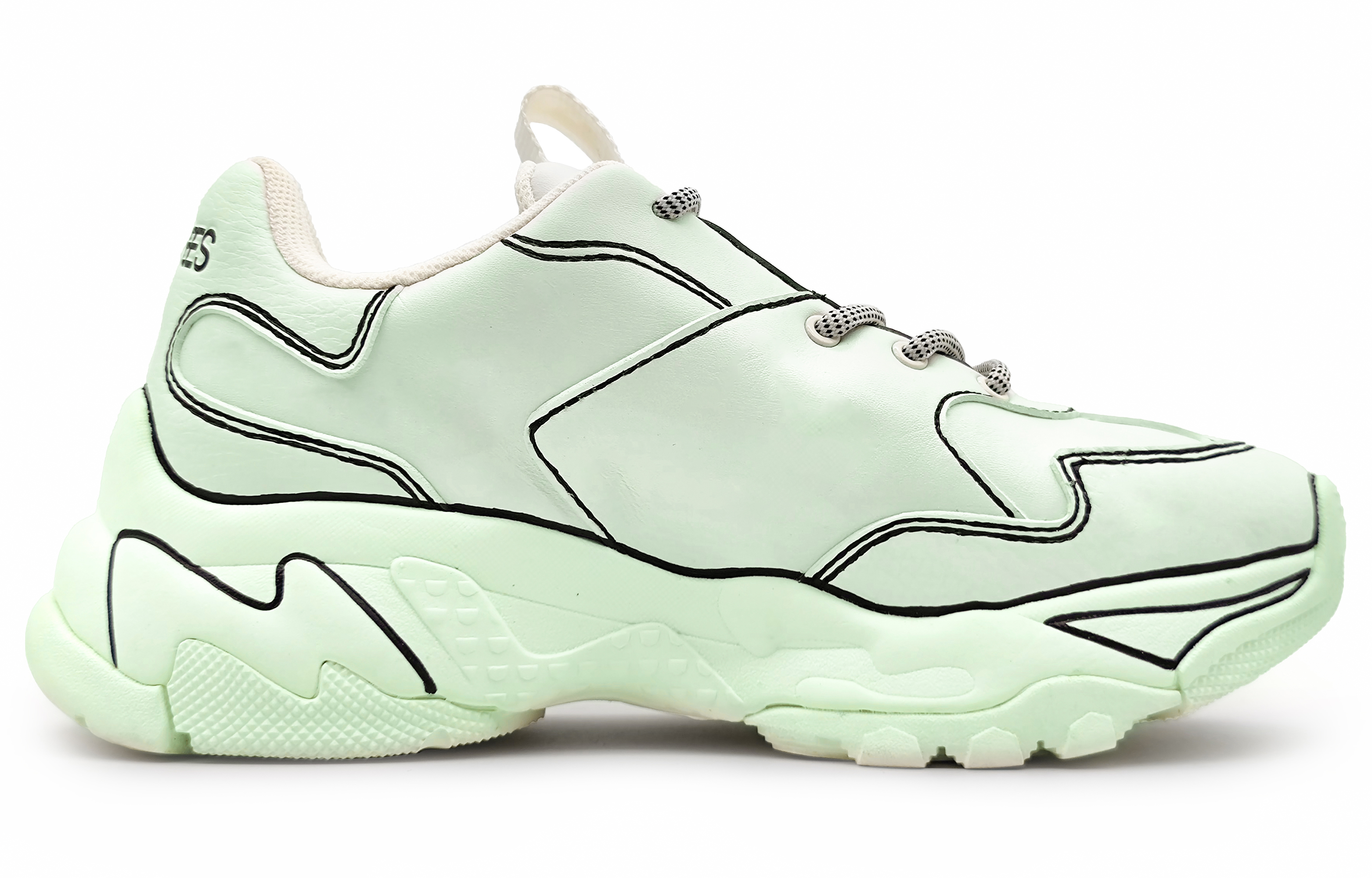 [Custom Shoes] MLB Big Ball Chunky 'Snowy Dragon Well' 圖 2