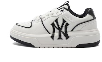 【定制球鞋】MLB 紐約洋基隊 厚底 復古甜心 Y2K 卡布奇諾 解構綁帶 增高 低幫 板鞋 男女同款 深棕粉 Details for 【定制球鞋】MLB 紐約洋基隊 厚底 復古甜心 Y2K 卡布奇諾 解構綁帶 增高 低幫 板鞋 男女同款 深棕粉