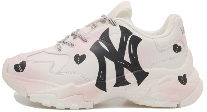 custom-shoes-mlb-big-ball-chunky-black-pink-heart-tie-dye