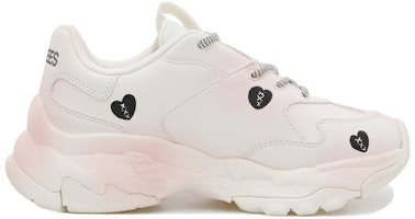 【定制鞋款】MLB 大球厚底鞋 '黑粉心穴染' 32SHC1011-50I(Team拾玖-黑粉S-BOX) Order 【定制鞋款】MLB 大球厚底鞋 '黑粉心穴染' 32SHC1011-50I(Team拾玖-黑粉S-BOX)