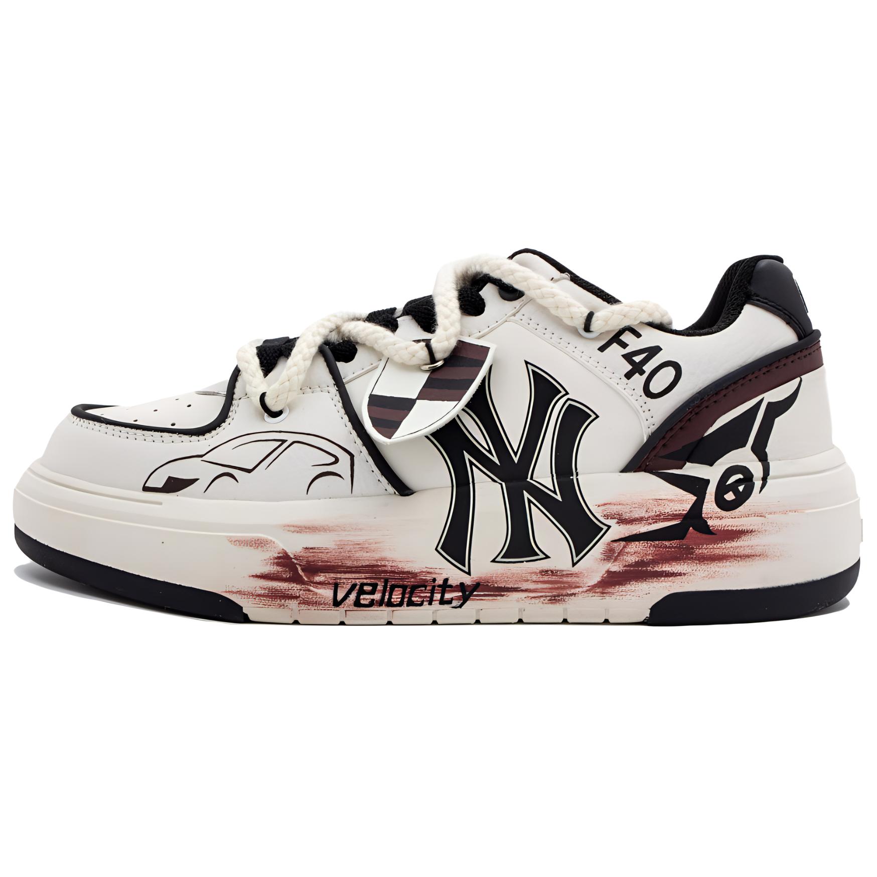 [Custom Shoes] MLB Chunky Liner 'Black White'