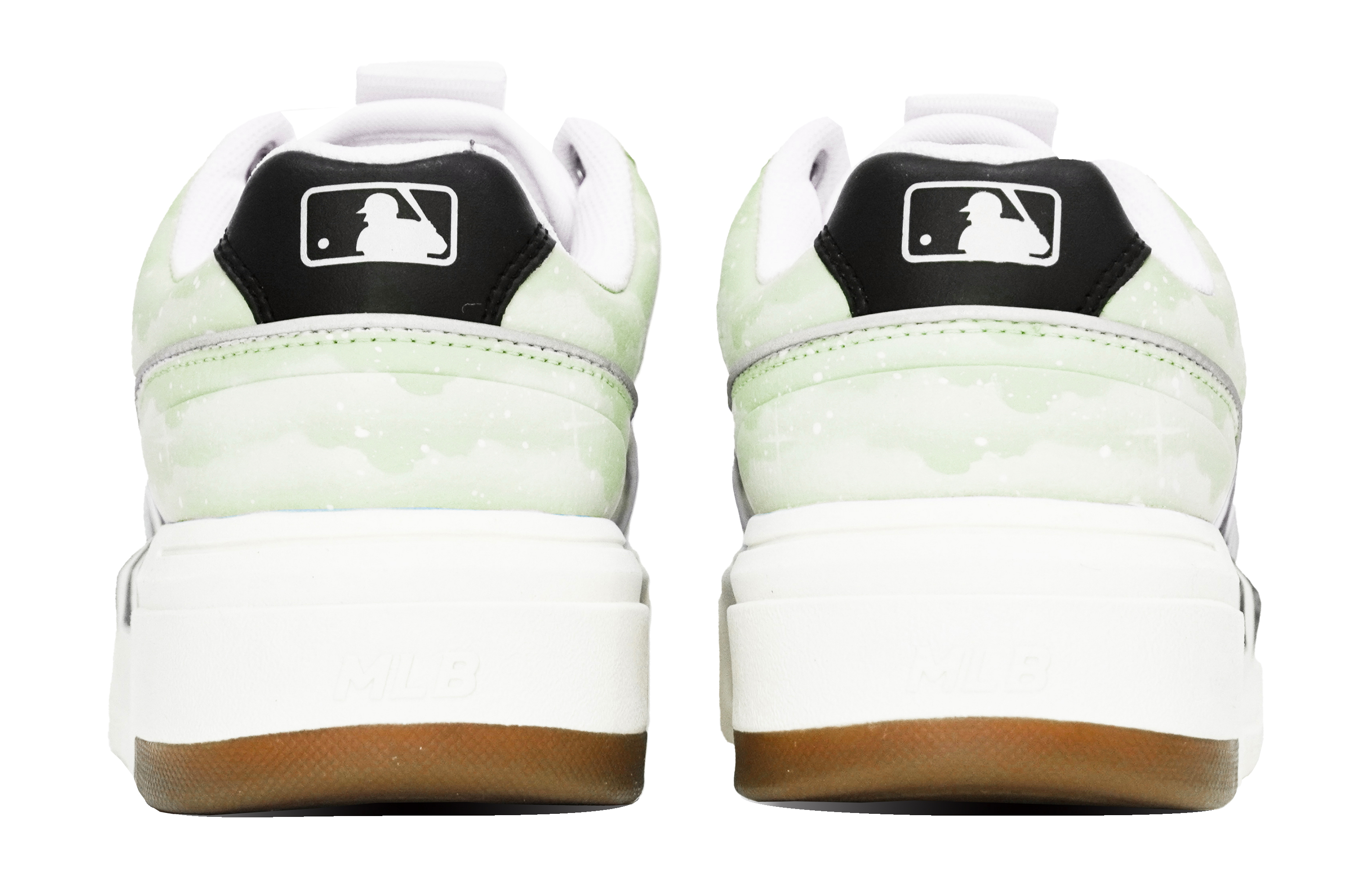Shop [Zapatillas Personalizadas] MLB Chunky Liner 'Nebulosa Verde' 3ASXCA12N-50IVS(Team14-绿S-Box)