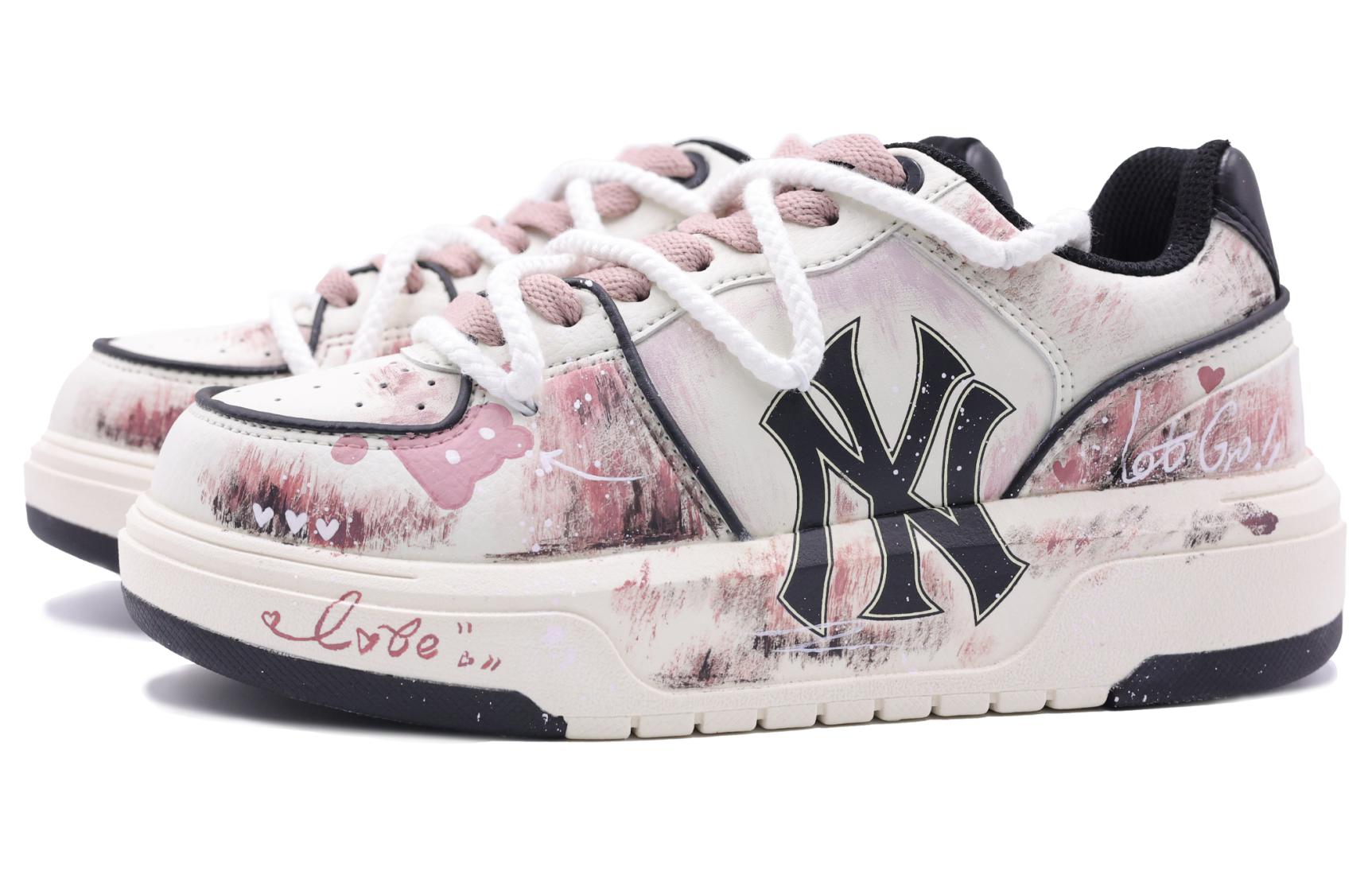 [Custom Shoes] MLB Chunky Liner 'Ink Gradient Pink Graffiti' 圖 4
