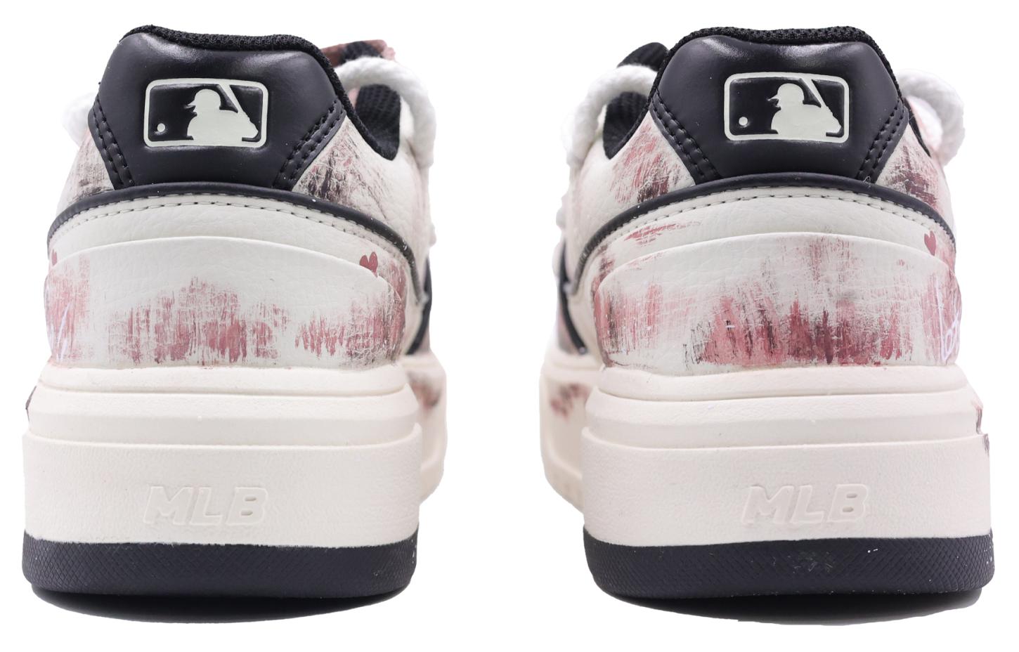 [Custom Shoes] MLB Chunky Liner 'Ink Gradient Pink Graffiti' 圖 5