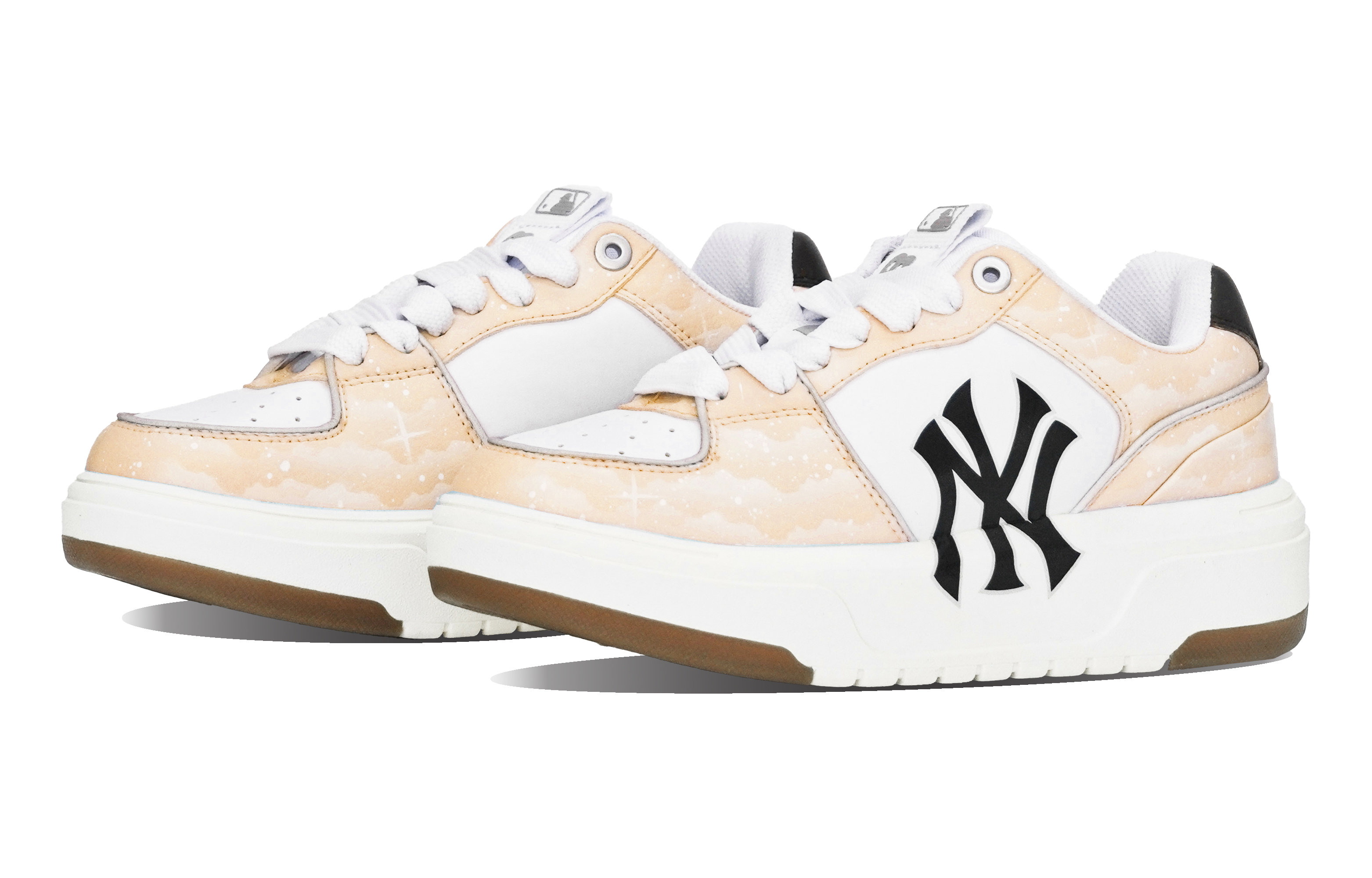 Lookbook [Custom Shoes] MLB Chunky Liner 'Orange Nebula'