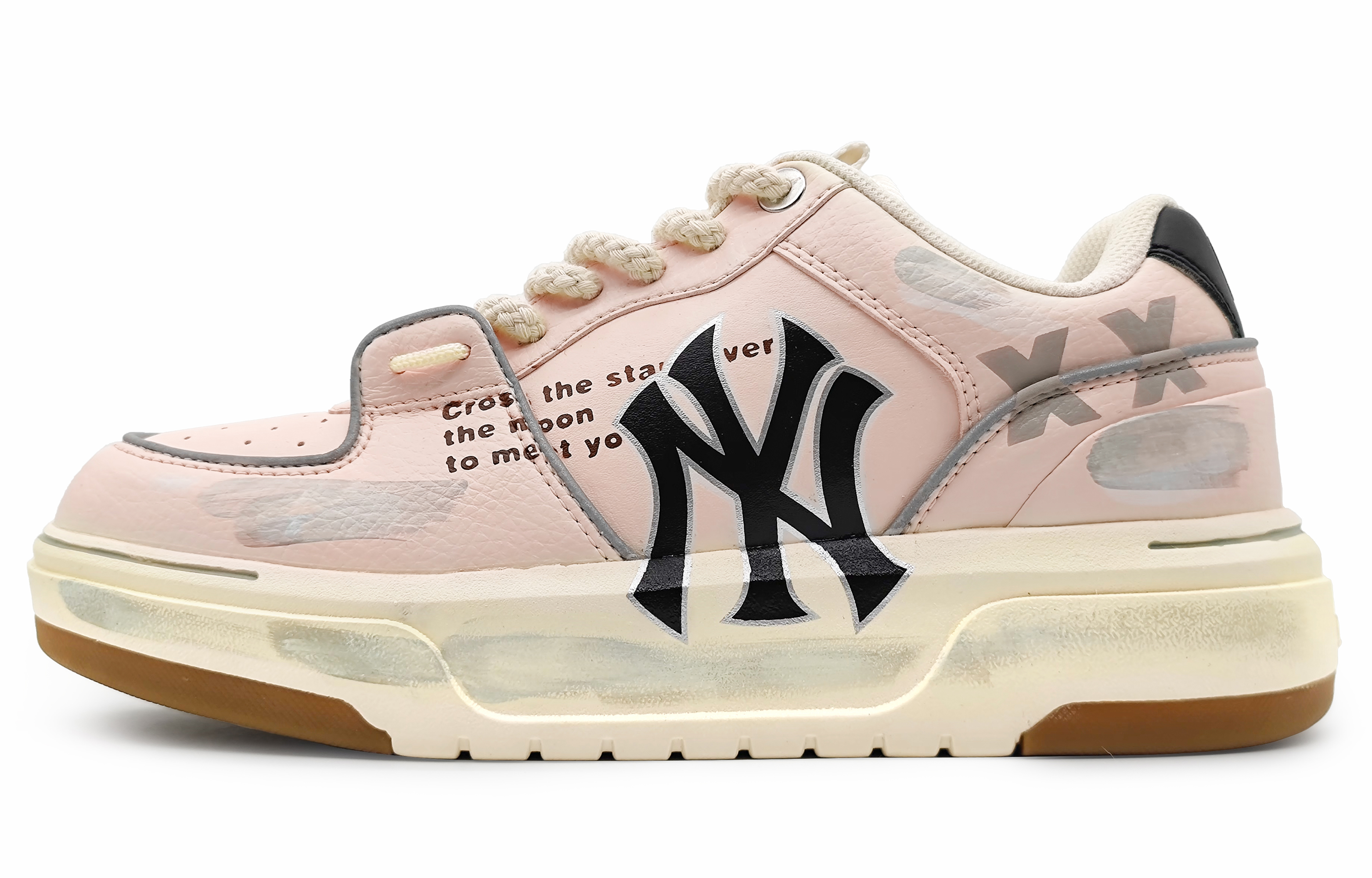 [Custom Shoes] MLB Chunky Liner 'Peach Blossom Graffiti'