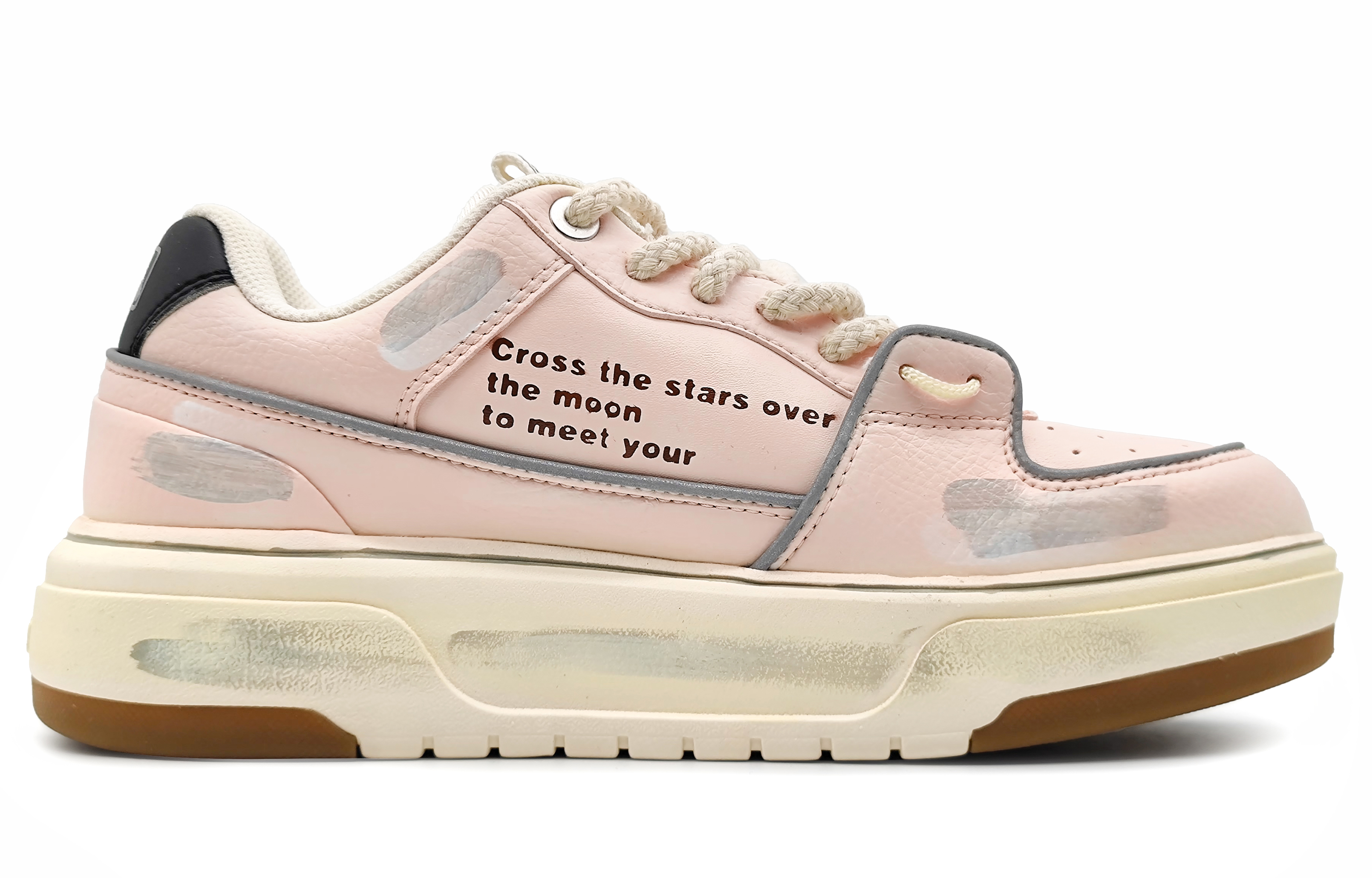 [Custom Shoes] MLB Chunky Liner 'Peach Blossom Graffiti' 圖 2