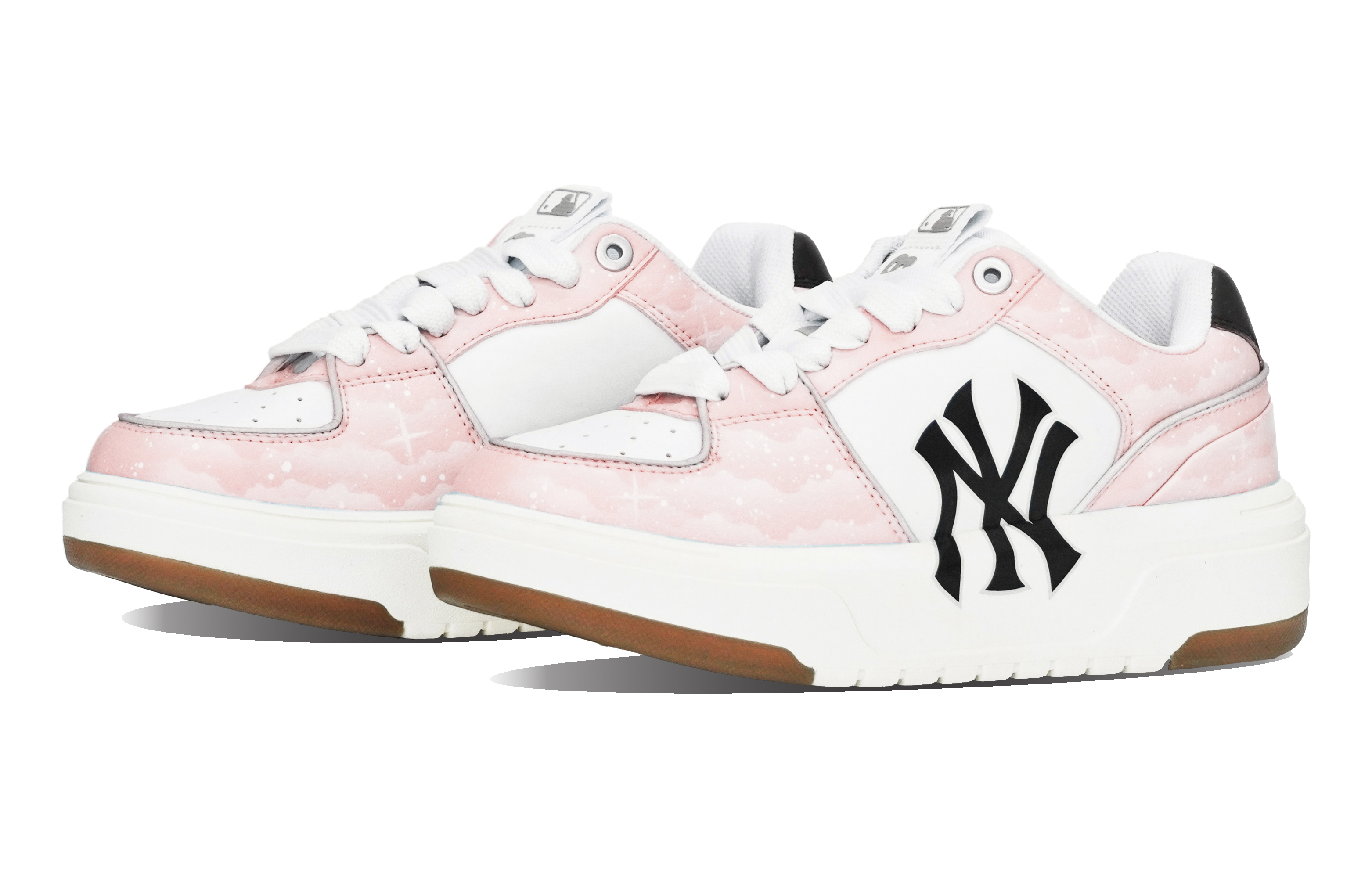 Lookbook MLBチャンキーライナー「ピンクネビュラ」(カスタムシューズ) 3ASXCA12N-50IVS(Team14-粉S-Box)