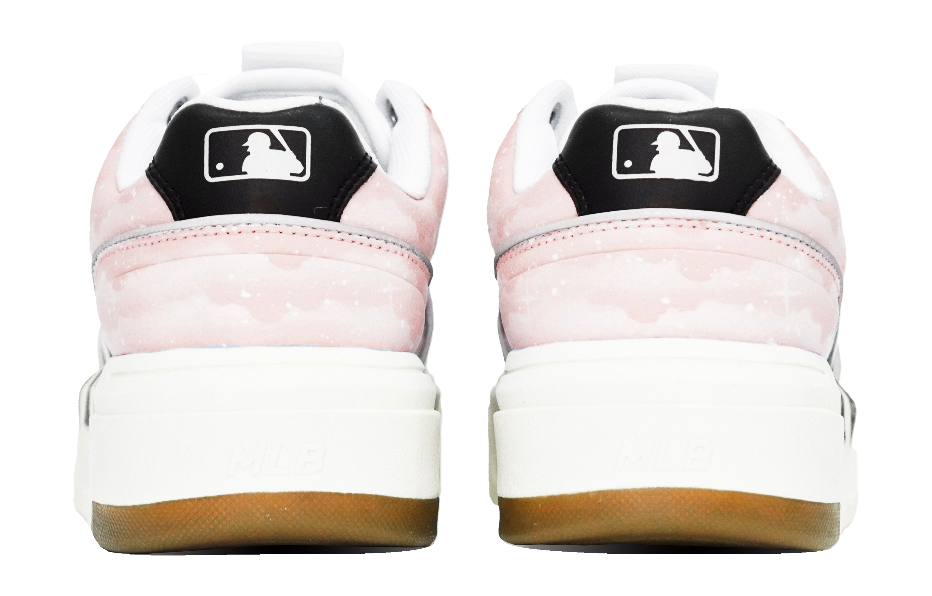 Shop MLBチャンキーライナー「ピンクネビュラ」(カスタムシューズ) 3ASXCA12N-50IVS(Team14-粉S-Box)