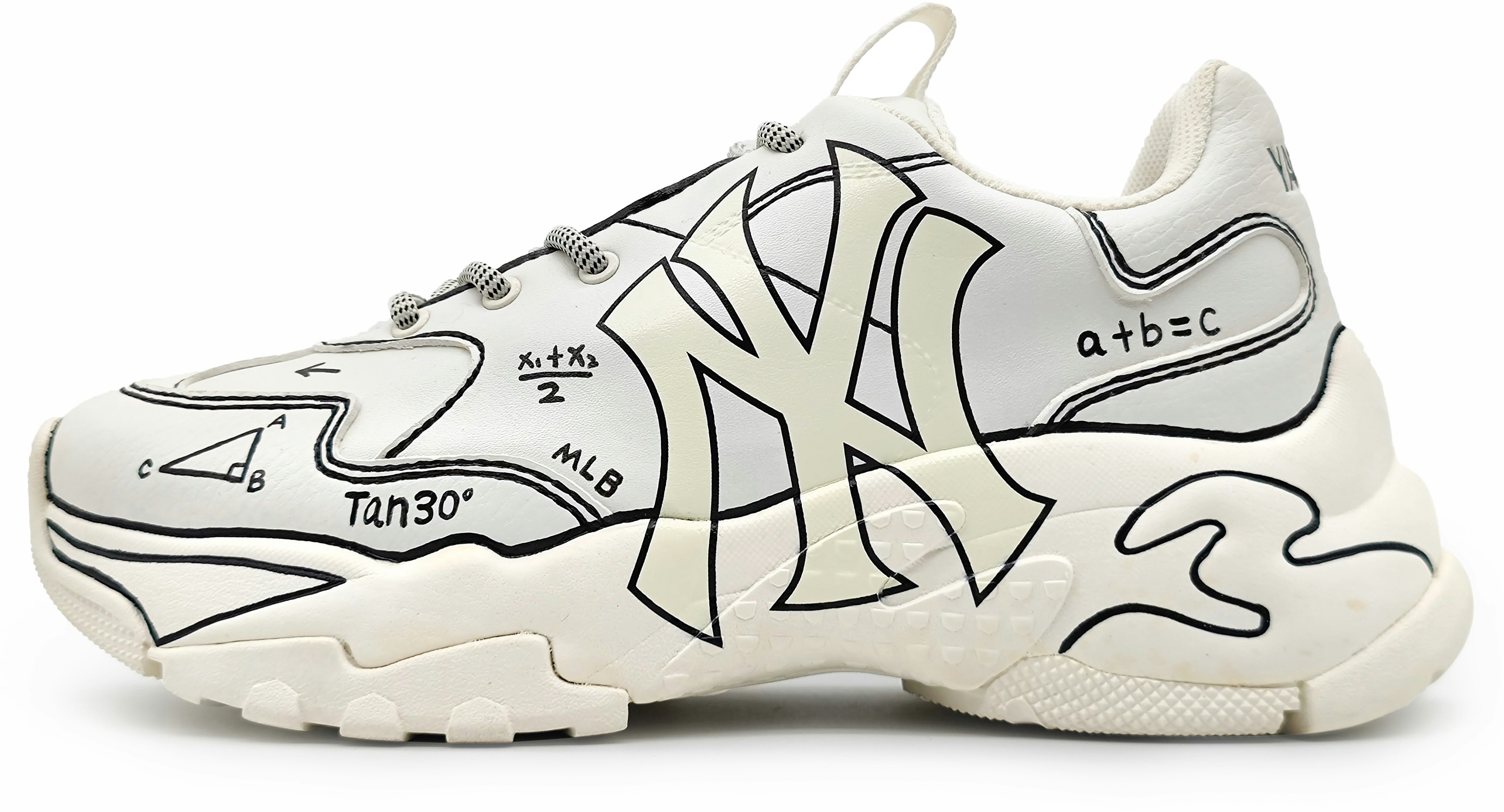 custom-shoes-mlb-classic-low-black-white